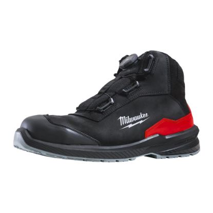 Afbeeldingen van MILWAUKEE Veiligheidsschoen hoog Flextred S3S B1M110133 ESD SC FO SR zwart 38