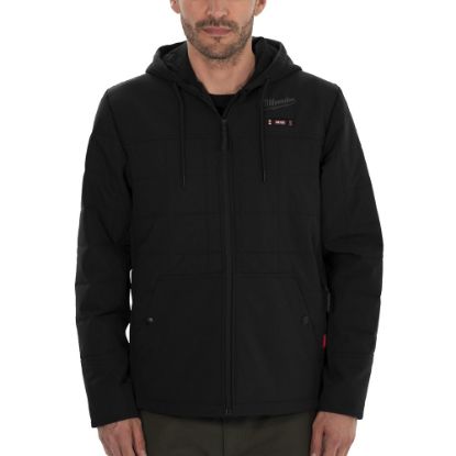 Afbeeldingen van MILWAUKEE Puffer jack verwarmd M12HPJBL2-0 zwart 2XL