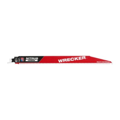 Afbeeldingen van MILWAUKEE Reciprozaagblad multi-material WRECKER NITRUS Carbide 300MM 6TPI 5x