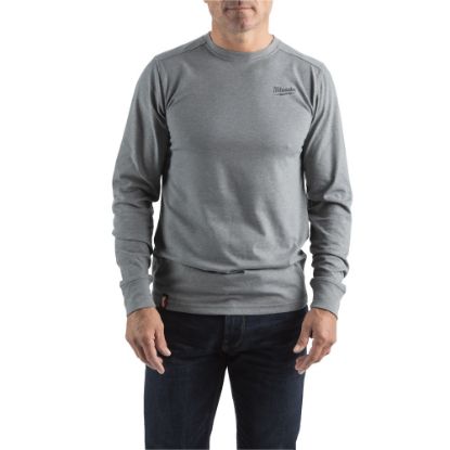 Afbeeldingen van MILWAUKEE Shirt hybrid long sleeve HTLSGR grijs S