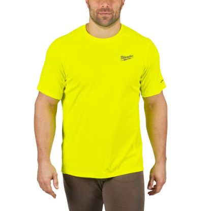Afbeeldingen van MILWAUKEE T-Shirt warm weather WWSSYL geel L