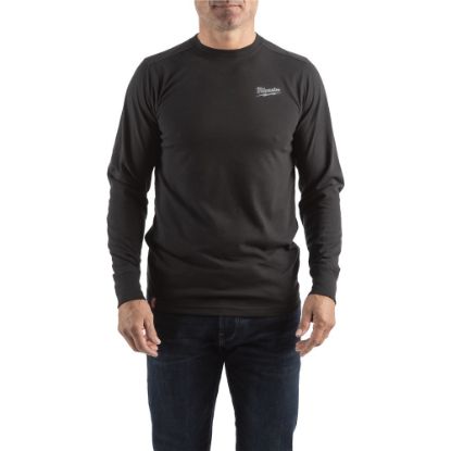 Afbeeldingen van MILWAUKEE Shirt hybrid long sleeve HTLSBL zwart S