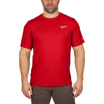 Afbeeldingen van MILWAUKEE T-Shirt warm weather WWSSRD rood XL