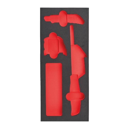 Afbeeldingen van MILWAUKEE Foam inlay leeg t.b.v. 3-delige snij- en meetset