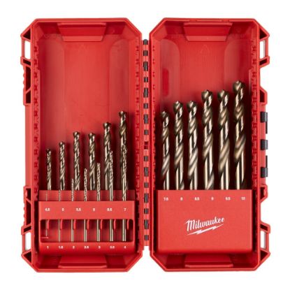 Afbeeldingen van MILWAUKEE Metaalborenset HSS-G RED COBALT 19x