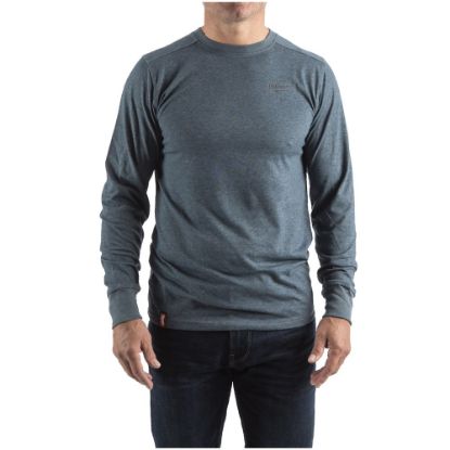 Afbeeldingen van MILWAUKEE Shirt hybrid long sleeve HTLSBLU blauw S