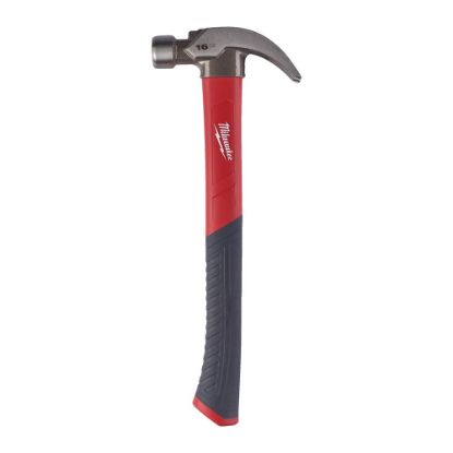Afbeeldingen van MILWAUKEE Klauwhamer Fiberglas gebogen 450g