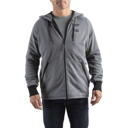 Afbeeldingen van MILWAUKEE Hoodie verwarmd M12HHGREY4-0 grijs M
