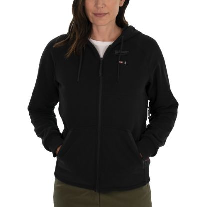 Afbeeldingen van MILWAUKEE Hoodie dames verwarmd M12HHLBL1-0 zwart L