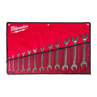 Afbeeldingen van MILWAUKEE Dubbele steeksleutelset 6-32MM 12x in etui
