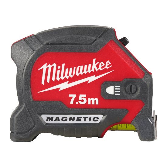 Afbeeldingen van MILWAUKEE Rolmaat met LED magnetisch 7,5M