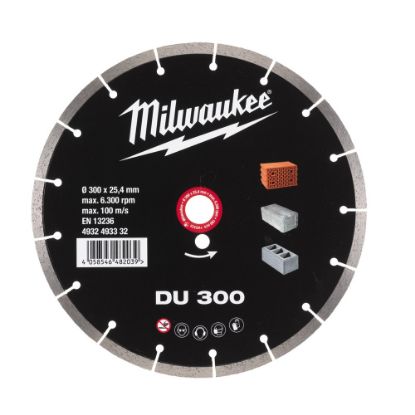 Afbeeldingen van MILWAUKEE Diamantzaagblad beton/baksteen DU 300X25,4MM