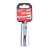 Afbeeldingen van MILWAUKEE Ratel dop ⅜" FOUR FLAT lang 19MM