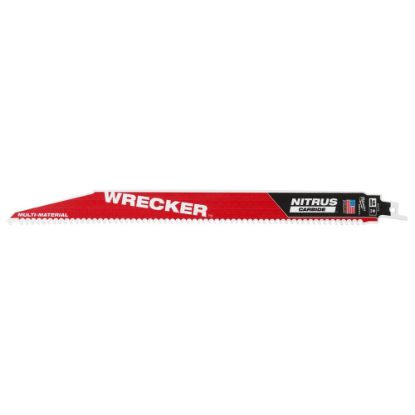 Afbeeldingen van MILWAUKEE Reciprozaagblad multi-material WRECKER NITRUS Carbide 300MM 6TPI