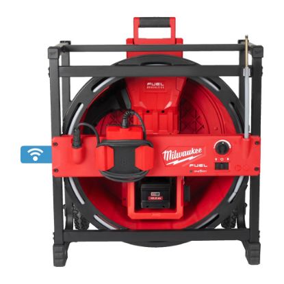 Afbeeldingen van MILWAUKEE Accu rioolreinigingsmachine M18HSFSM-122 18V hoge snelheid 2x 12,0Ah
