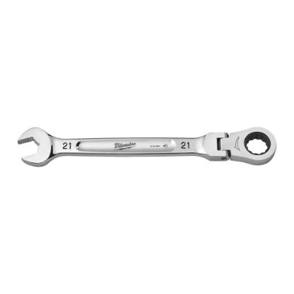 Afbeeldingen van MILWAUKEE Ringratelsteeksleutel flexibel MAXBITE 21MM