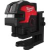 Afbeeldingen van MILWAUKEE Accu groene kruislijnlaser/loodlaser M12CLLP4-0C 4 punten BODY