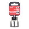 Afbeeldingen van MILWAUKEE Dop ½" metrisch FOUR FLAT 27MM