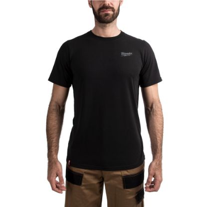 Afbeeldingen van MILWAUKEE T-shirt hybrid HTSSBL zwart L