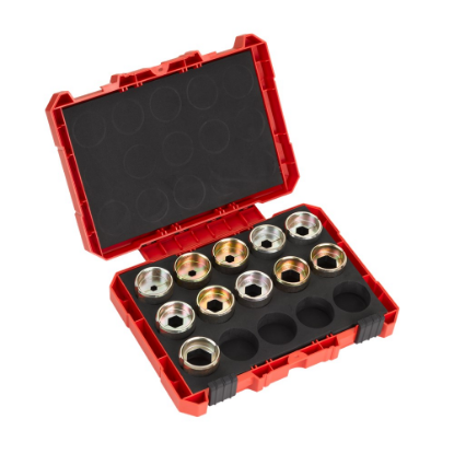 Afbeeldingen van MILWAUKEE Krimp persvormset R13 Cu 16-300MM² in koffer t.b.v. M18 HCCT 11x