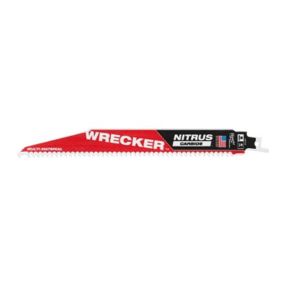 Afbeeldingen van MILWAUKEE Reciprozaagblad multi-material WRECKER NITRUS Carbide 230MM 6TPI 5x