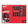 Afbeeldingen van MILWAUKEE Schroevendraaier- en tangenset electricien in foam inlay t.b.v. PACKOUT gereedschapskoffer 10x
