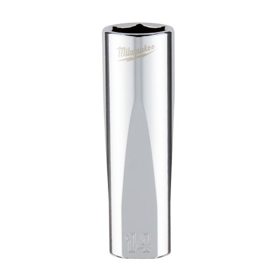 Afbeeldingen van MILWAUKEE Ratel dop ⅜" FOUR FLAT lang 14MM