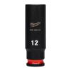 Afbeeldingen van MILWAUKEE Dop SHOCKWAVE ¼" lang 12MM