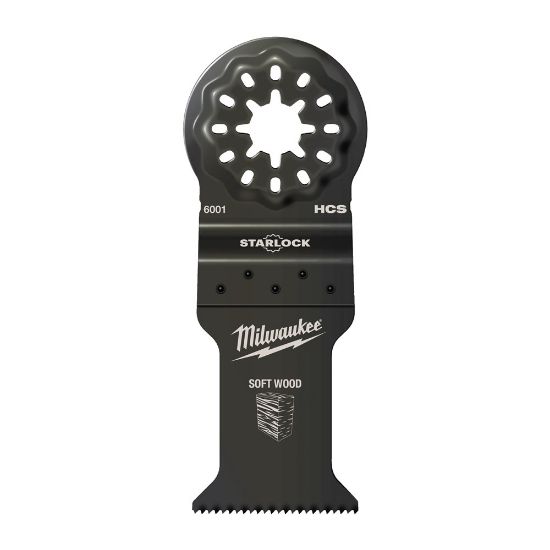 Afbeeldingen van MILWAUKEE Invalzaagblad multitool Starlock hout 35X42MM