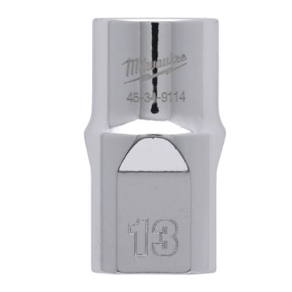 Afbeeldingen van MILWAUKEE Dop ½" metrisch FOUR FLAT 13MM