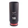 Afbeeldingen van MILWAUKEE Dop SHOCKWAVE ⅜" lang 18MM