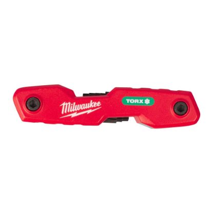 Afbeeldingen van MILWAUKEE Torxsleutelset vouwbaar 8x