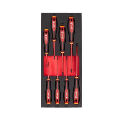 Afbeeldingen van MILWAUKEE Schroevendraaierset Tri-Lobe VDE in foam inlay 8x