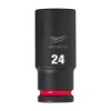 Afbeeldingen van MILWAUKEE Dop SHOCKWAVE ½" lang 24MM