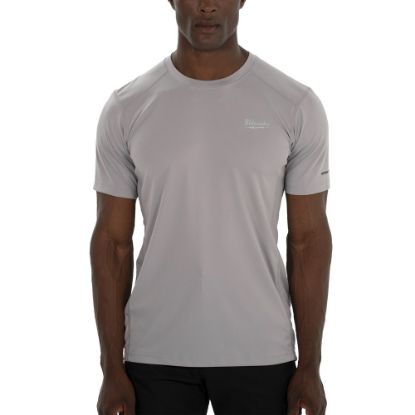 Afbeeldingen van MILWAUKEE T-Shirt warm weather WWSSG grijs 2XL