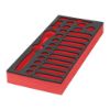 Afbeeldingen van MILWAUKEE Foam inlay leeg t.b.v. 28-delige doppenset ½" metrisch