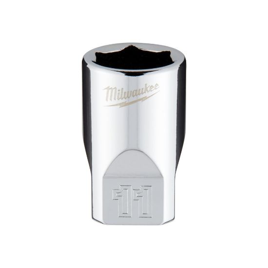 Afbeeldingen van MILWAUKEE Ratel dop ¼" FOUR FLAT 11MM