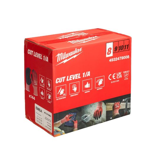 Afbeeldingen van BULK CUT A GLOVES - 8/M - 144PC