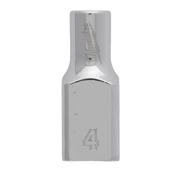 Afbeeldingen van MILWAUKEE Ratel dop ¼" FOUR FLAT 4MM