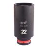 Afbeeldingen van MILWAUKEE Dop SHOCKWAVE ⅜" lang 22MM