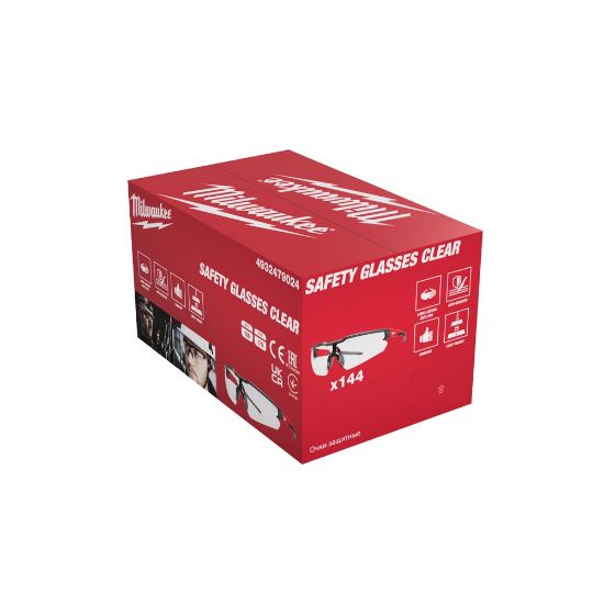 Afbeeldingen van MILWAUKEE Veiligheidsbril transparant 144x