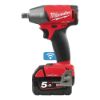 Afbeeldingen van MILWAUKEE Accu slagmoersleutel ½" M18ONEIWF12-502X ONE-KEY met frictiering