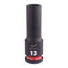Afbeeldingen van MILWAUKEE Dop SHOCKWAVE ½" lang 13MM