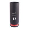 Afbeeldingen van MILWAUKEE Dop SHOCKWAVE ⅜" lang 17MM