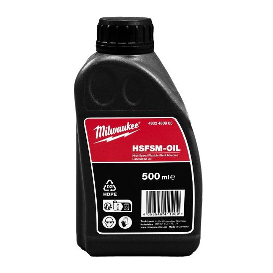 Afbeeldingen van MILWAUKEE Smeerolie HSFSM-OIL 500ML t.b.v. M18HSFSM