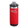 Afbeeldingen van MILWAUKEE PACKOUT fles 710ML met deksel rood