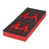 Afbeeldingen van MILWAUKEE Foam inlay leeg t.b.v. 4-delige VDE tangenset 2