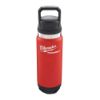 Afbeeldingen van MILWAUKEE PACKOUT fles 710ML met deksel rood