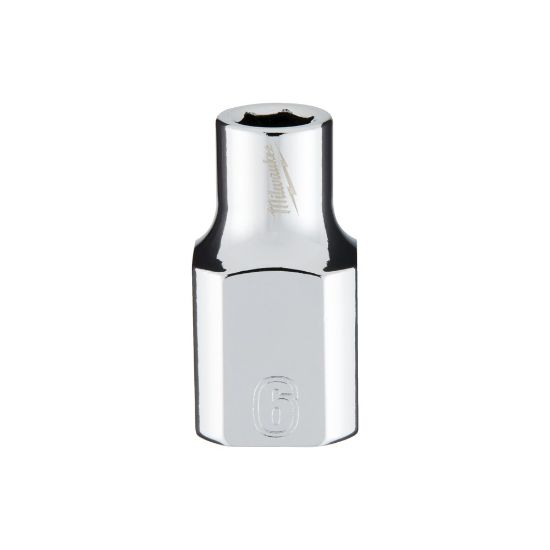 Afbeeldingen van MILWAUKEE Ratel dop ⅜" FOUR FLAT 6MM