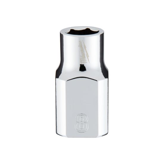 Afbeeldingen van MILWAUKEE Ratel dop ⅜" FOUR FLAT 8MM